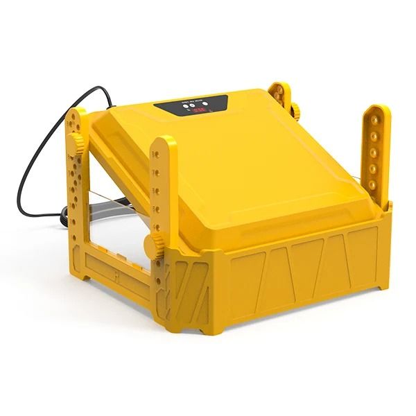 Upgraded Chick Brooder Heating Plate Adjustable Height Yellow
