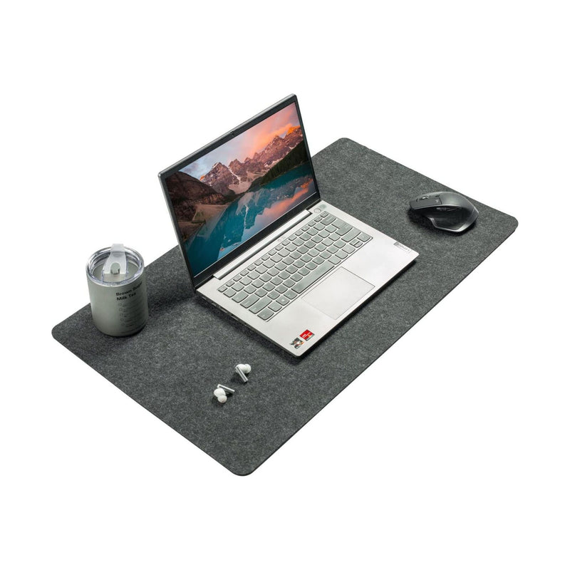 Felt Desk Mat - Large Mouse Pad 80x40cm, Grey - main product image