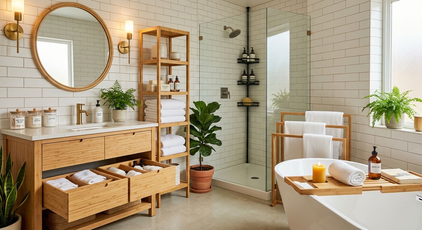 10 Ways to Organise Your Bathroom Like a Pro