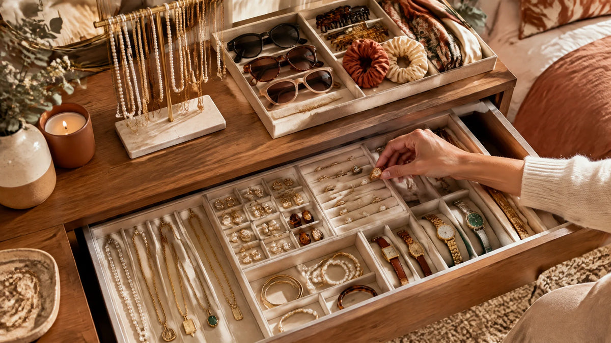 How to Organise Your Jewellery and Accessories: The Complete Guide