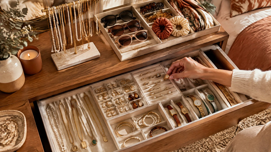 How to Organise Your Jewellery and Accessories: The Complete Guide