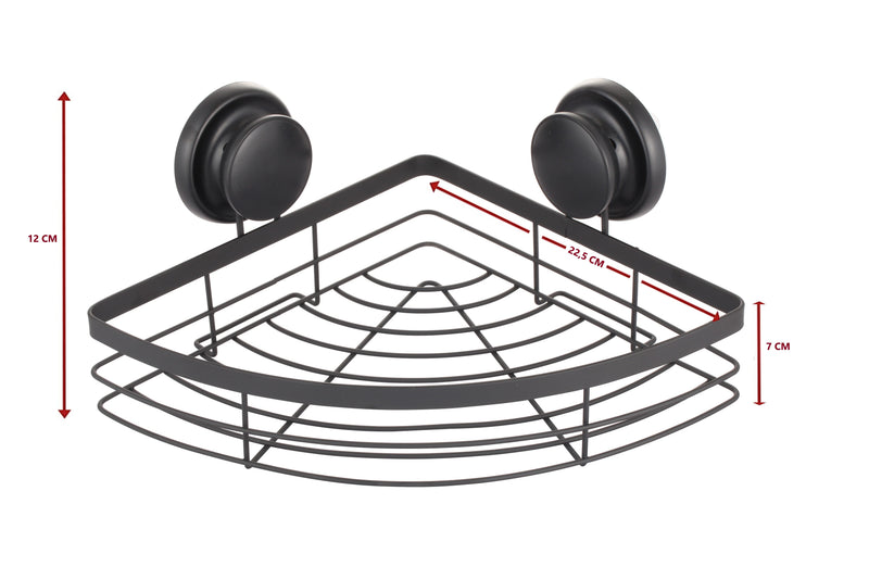 2-Pack Metal Round Corner Shower Caddy Shelf - Caddy Shower