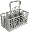 8 Slot Universal Dishwasher Cutlery Basket with Handle