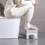 Toilet Squat Stool for Easy Pooping Adults and Kids, Grey - alternate angle