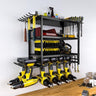 4 Tier Power Tool Rack Organizer Wall Mount