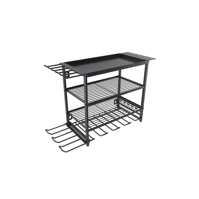 4 Tier Power Tool Rack Organizer Wall Mount