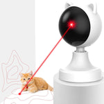 Interactive Laser Toy for Cats with Adjustable Angle, White - main product image