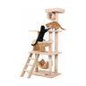 141cm Cat Tree Tower for Indoor Cats with Hammock and Condo