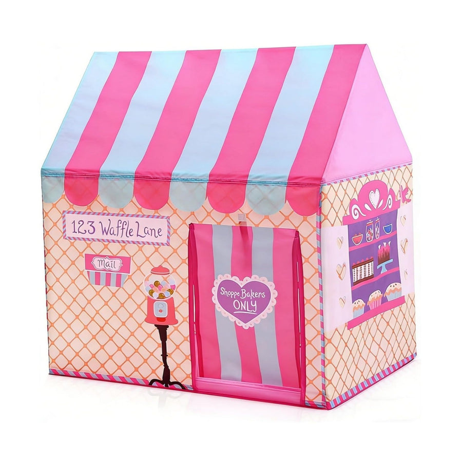 Kids Ice Cream Bakery Play Tent Pink Pop Up Playhouse - main product image