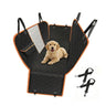 Waterproof Dog Car Seat Cover Hammock Black Nylon
