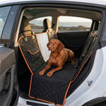 Waterproof Dog Car Seat Cover Hammock Black Nylon - alternate angle