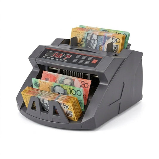 Money Counting Machine with Uv Detection, Grey - main product image