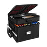 Fireproof Document Box with Lock for Office Storage