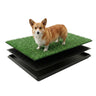 Dog Grass Pad with Tray 3-Layer for Indoor Outdoor Use
