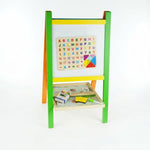 Kids Art Easel Double - Sided Chalkboard Whiteboard Multicolour, Multicolor - main product image