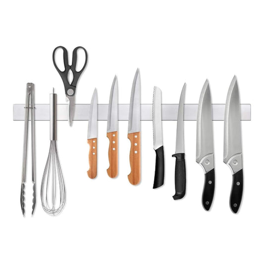 60cm Magnetic Knife Strip Wall Rack - Knife Rack, Grey - main product image