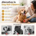 Dog Nail Scratch Board with Snack Box Sandpaper Puppy Nail, Natural - detail view
