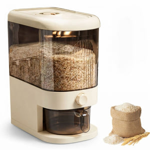 Rice Dispenser 5kg Press Button Storage Container
