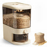 Rice Dispenser 5kg Press Button Storage Container